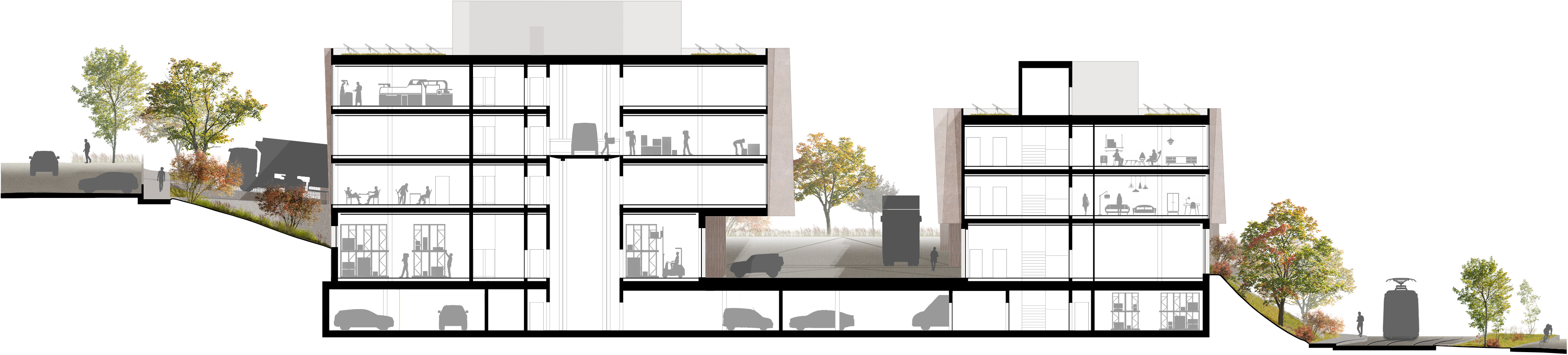 image du batiment POLYPRIME aspect maquette